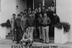 ESSAN St Raphael sept 1982